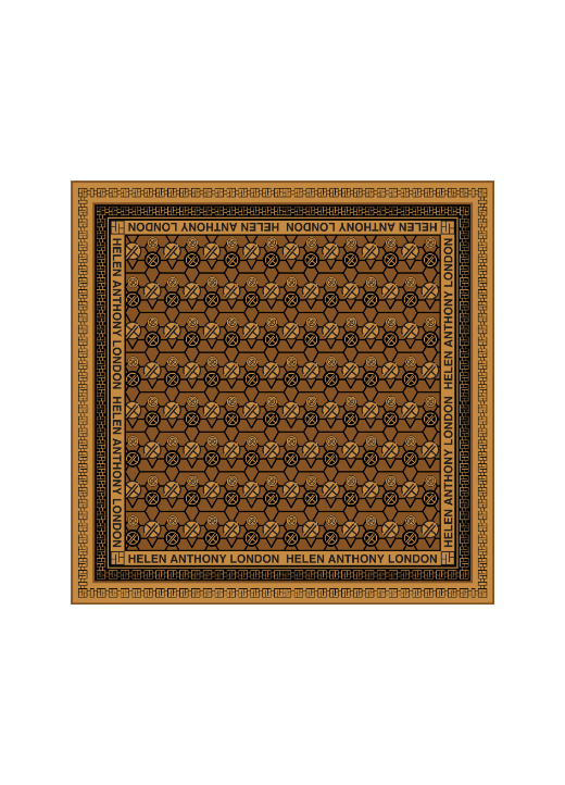 Exclusive Monogram Twill Silk Scarf