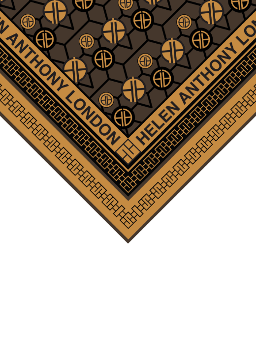 Exclusive Monogram Twill Silk Scarf