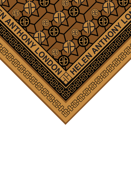 Exclusive Monogram Twill Silk Scarf