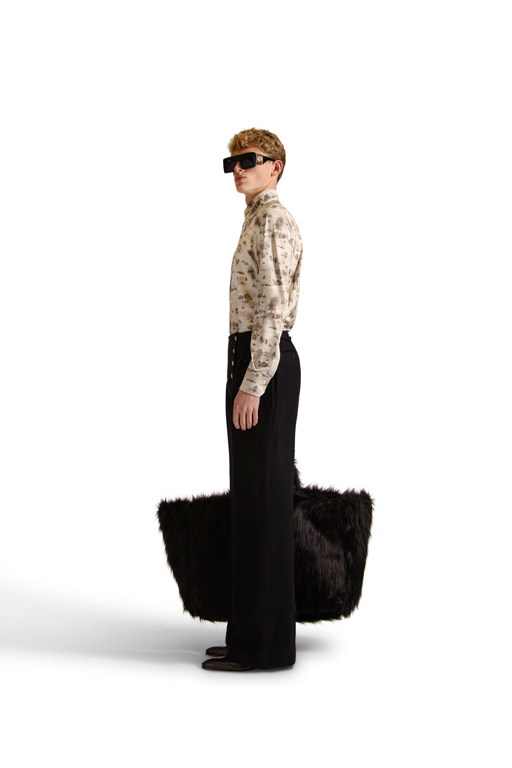 Tailored Fit Print Shirt