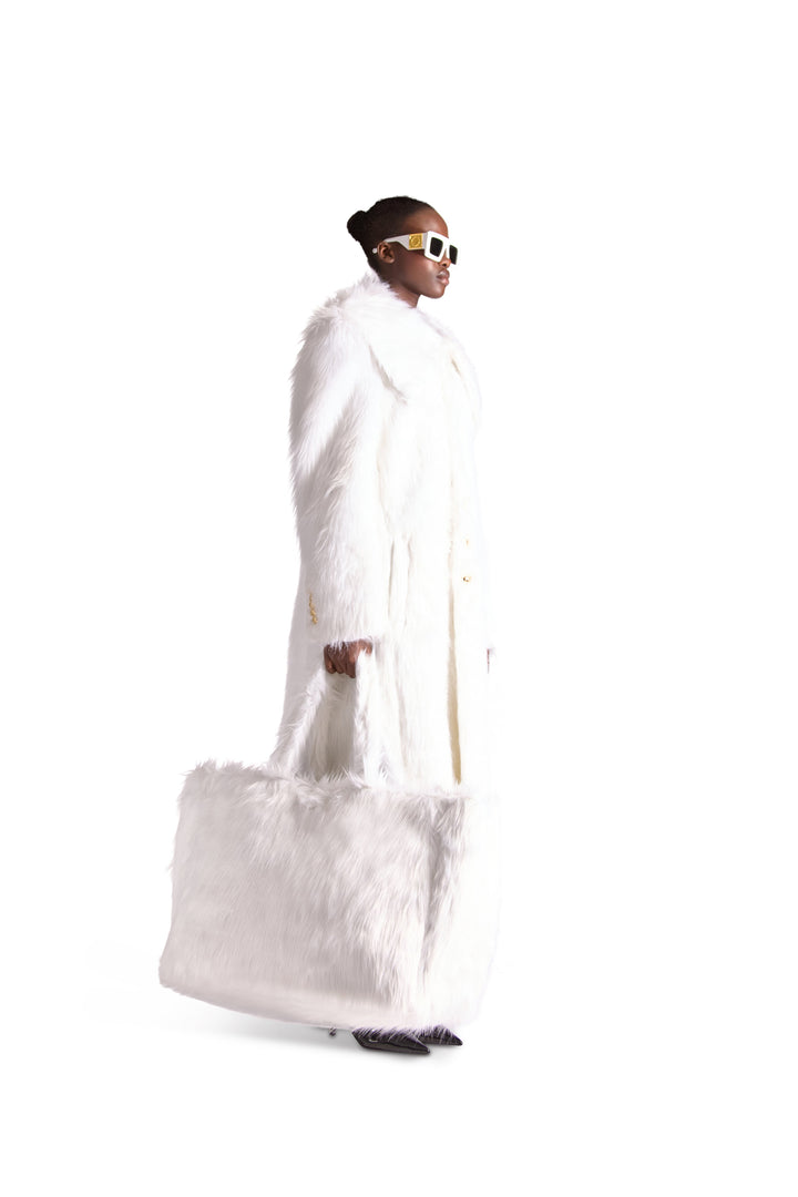 Large Faux Fur Bag