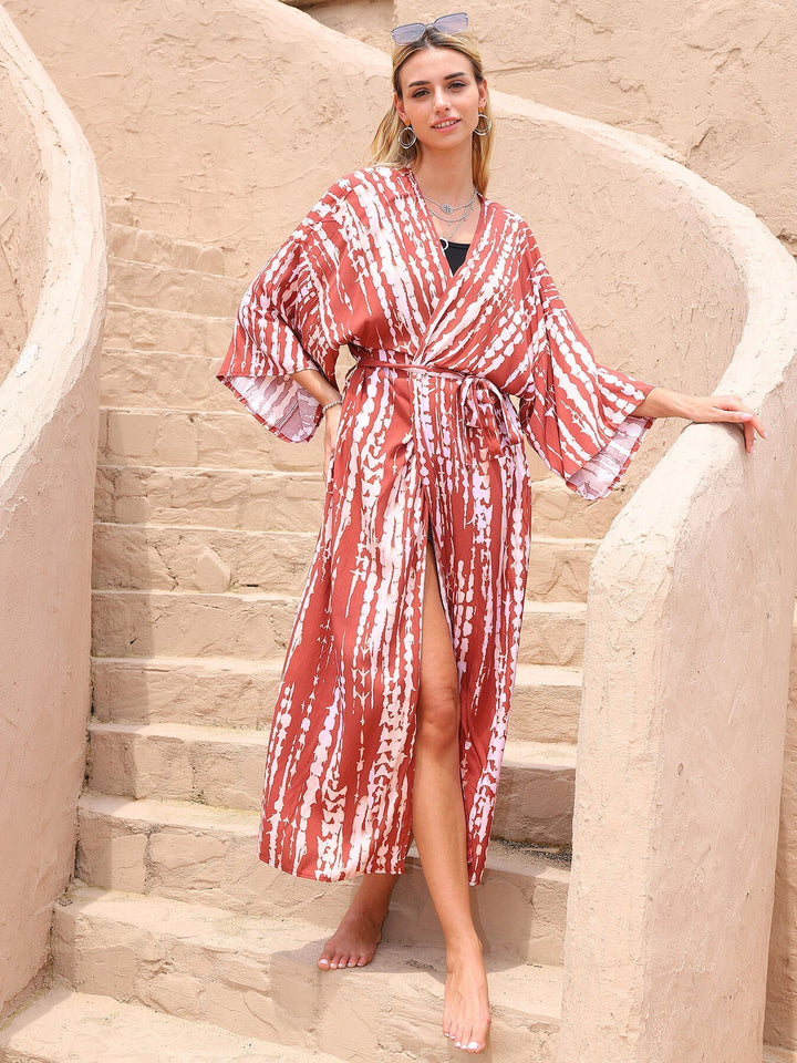 Bamboo Island Oasis Kimono