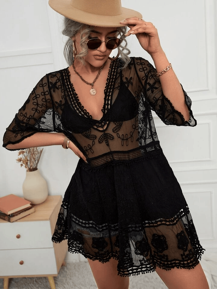 Beach Mini Dress Cover-Up