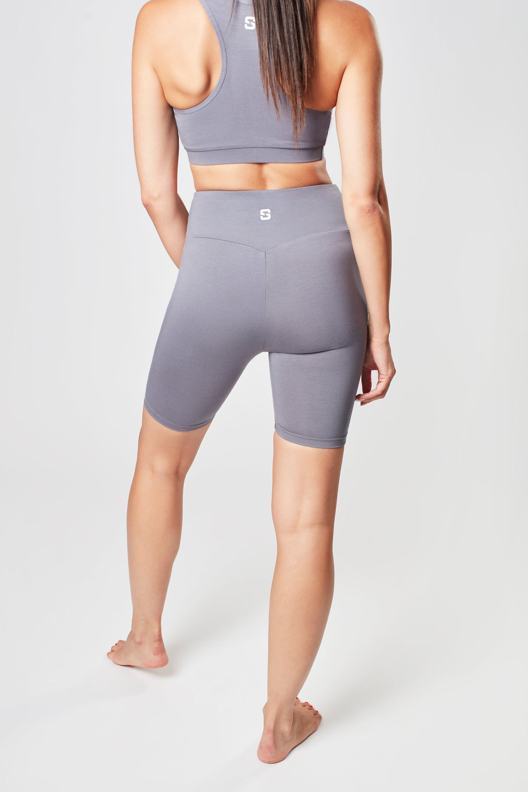 Biker Shorts - Pearl Grey
