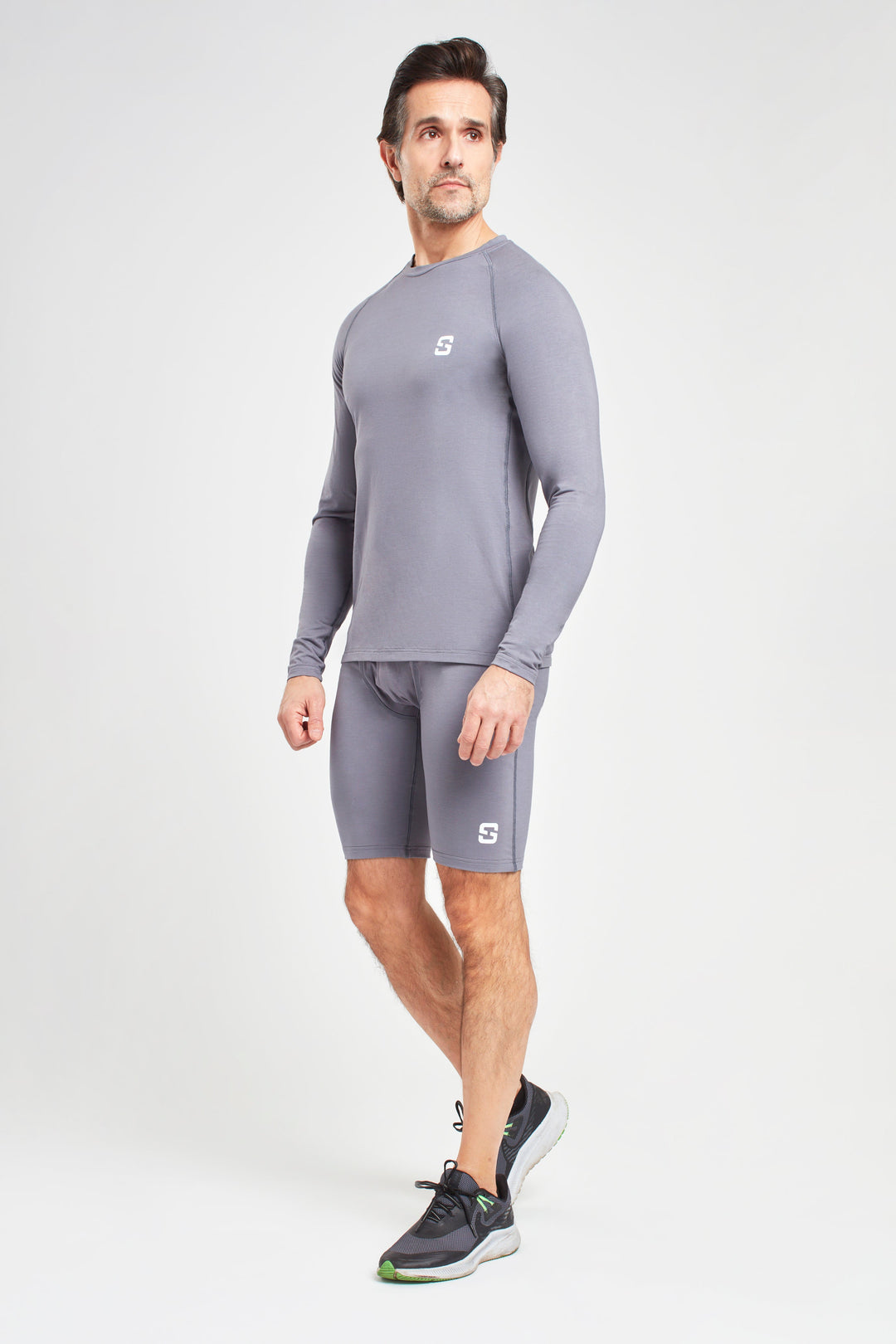 Long Sleeve Top - Pearl Grey