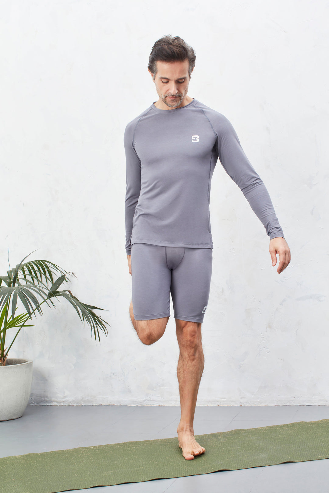 Long Sleeve Top - Pearl Grey